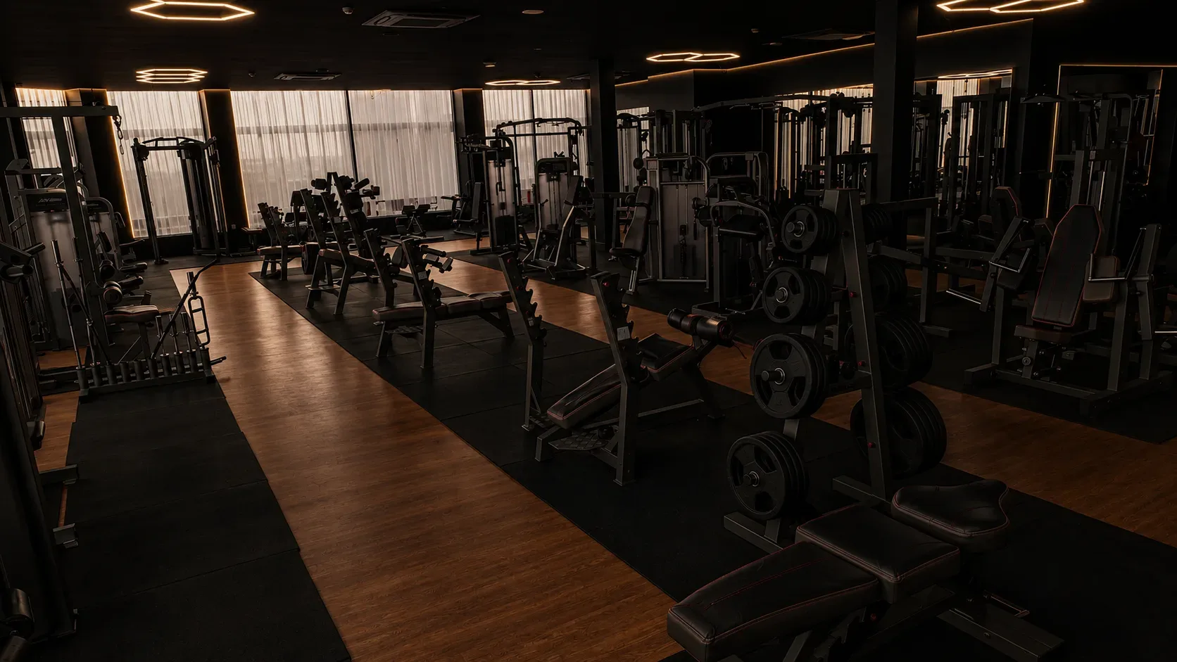 The Strong Body & Mind training floor in St Helier